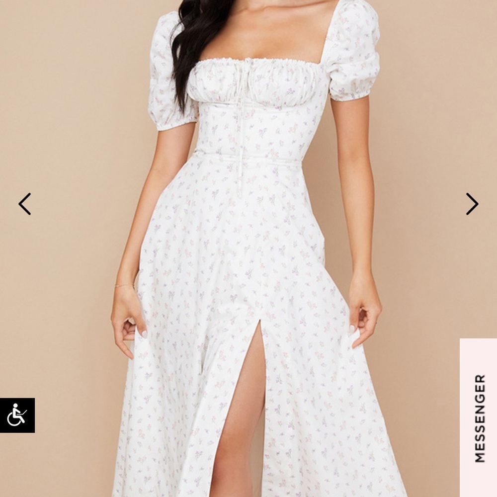 House of CB sun dress. Worn once. Very nice cut!